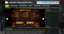 Desktop Screenshot of online-gokkasten.org